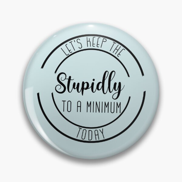 Item preview, Stupidly to a minimum  designed and sold by SaintsPlace.