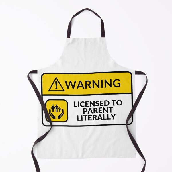 Item preview, Licensed To Parent Literally Warning 4 designed and sold by CraftwithNadia.