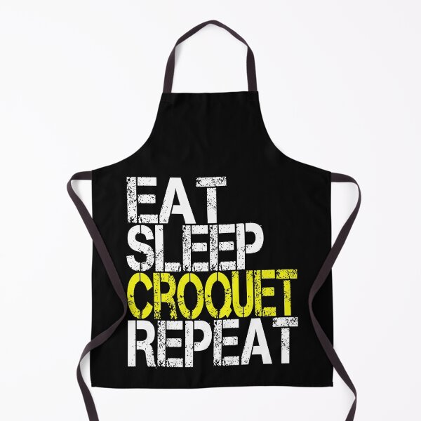 Item preview, Eat Sleep Croquet Repeat, Grunge designed and sold by ACC .
