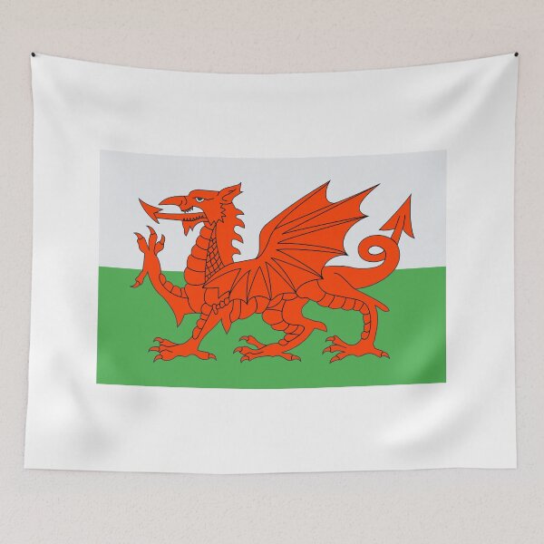Item preview, Welsh flag designed and sold by assiya-fashion.