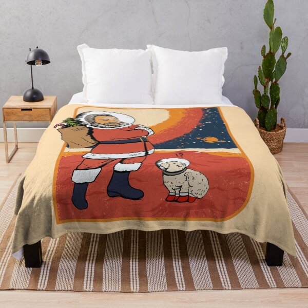 Item preview, Funny Dogs And Santa Claus Outsite The Earth designed and sold by I Am Cuta.
