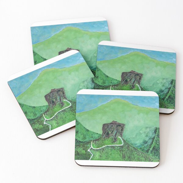 Item preview, The sacred mountain of the Chinese with a temple designed and sold by cloude-vigal.