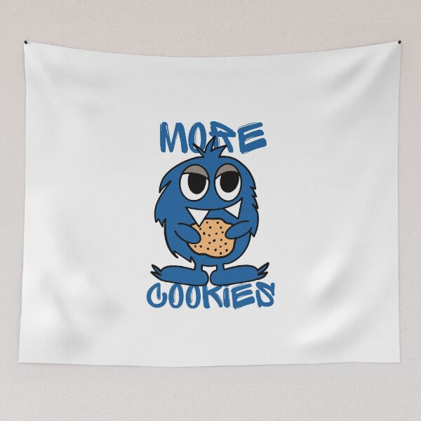 Item preview, Cookie Monster More Cookies designed and sold by bhsysfshop.