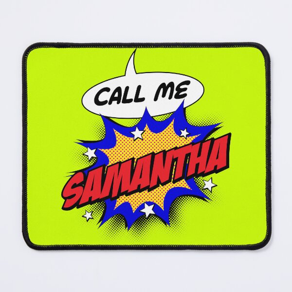 Item preview, Personalised Call Me Samantha Pop Art Comic Design designed and sold by CandOCreative.
