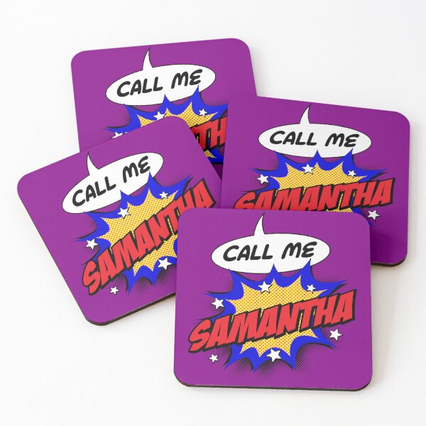 Item preview, Personalised Call Me Samantha Pop Art Comic Design designed and sold by CandOCreative.