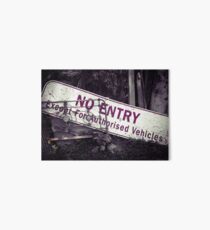 No Entry Sign Art Board