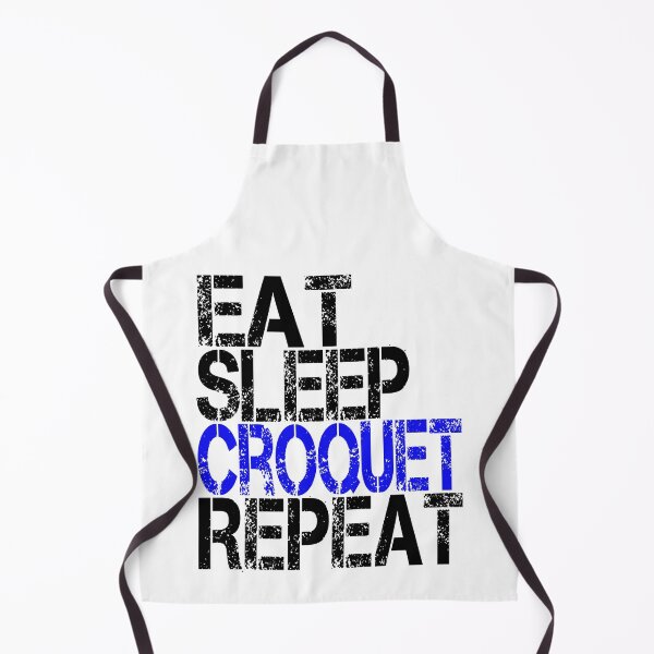 Item preview, Eat Sleep Croquet Repeat, Grunge designed and sold by ACC .