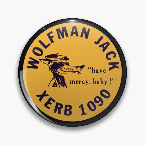 Item preview, XERB Radio Wolfman Jack 1090 designed and sold by Lone Wolves.