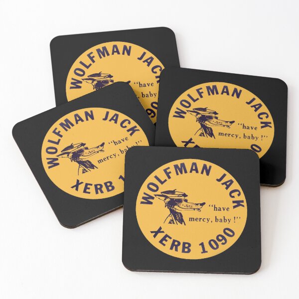 Item preview, XERB Radio Wolfman Jack 1090 designed and sold by Lone Wolves.