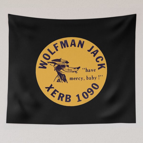 Item preview, XERB Radio Wolfman Jack 1090 designed and sold by Lone Wolves.