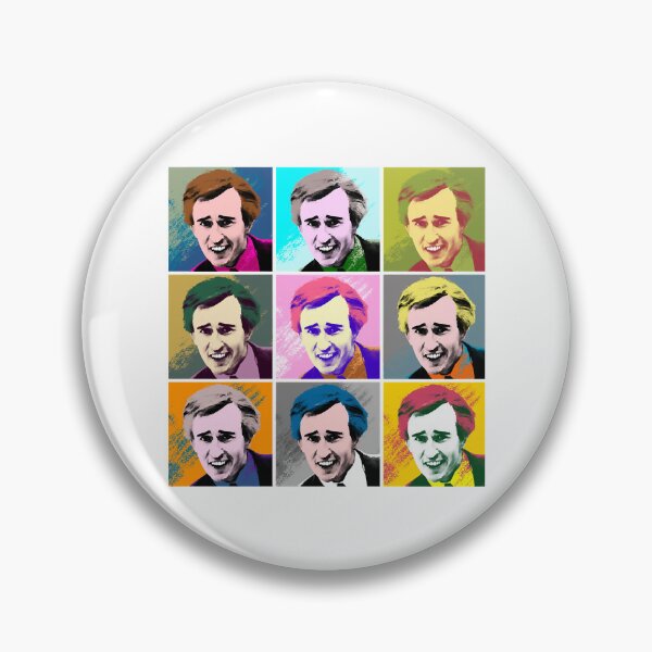 Item preview, Alan Partridge Warhol Inspired Pop Art 3x3 designed and sold by UrsaSundries.
