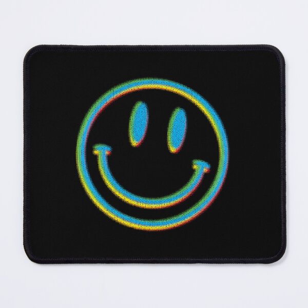 Item preview, Acid Smiley in blue designed and sold by sunsetgraphics.