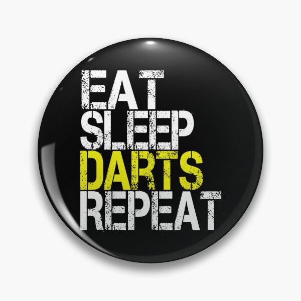 Item preview, Eat Sleep Darts Repeat, Grunge  designed and sold by ACC .
