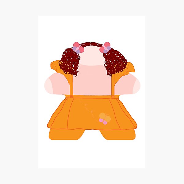 Item preview, Pretty Butterfly Meeple Girl designed and sold by Narellish.