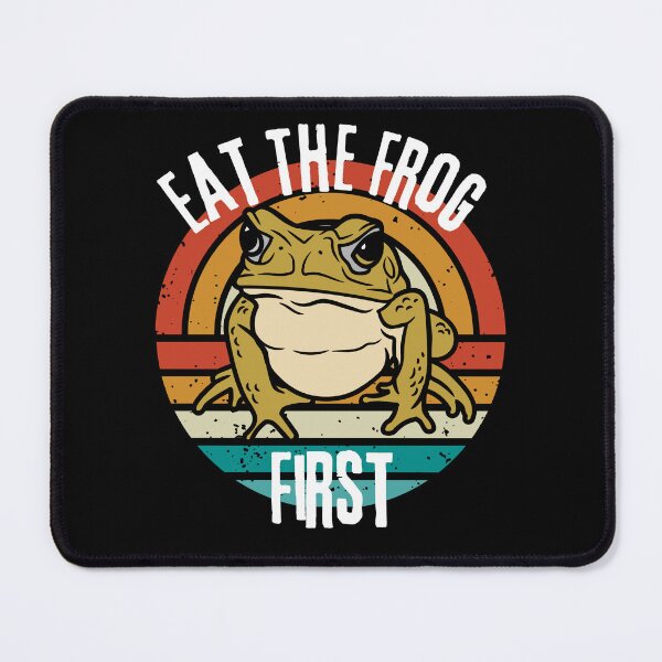 Item preview, Eat The Frog First - Vintage Comic Time - Your own style  designed and sold by Akimatax ✯✯✯✯✯.