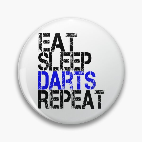 Item preview, Eat Sleep Darts Repeat, Grunge  designed and sold by ACC .