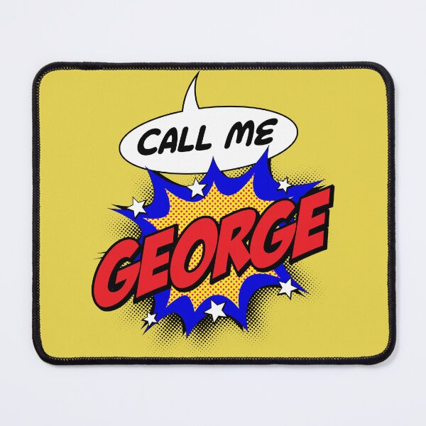 Item preview, Personalised Call Me George Pop Art Comic Design designed and sold by CandOCreative.
