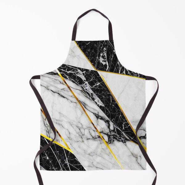 Item preview, Marble Black White Gold Tile Texture designed and sold by Ascooepics.
