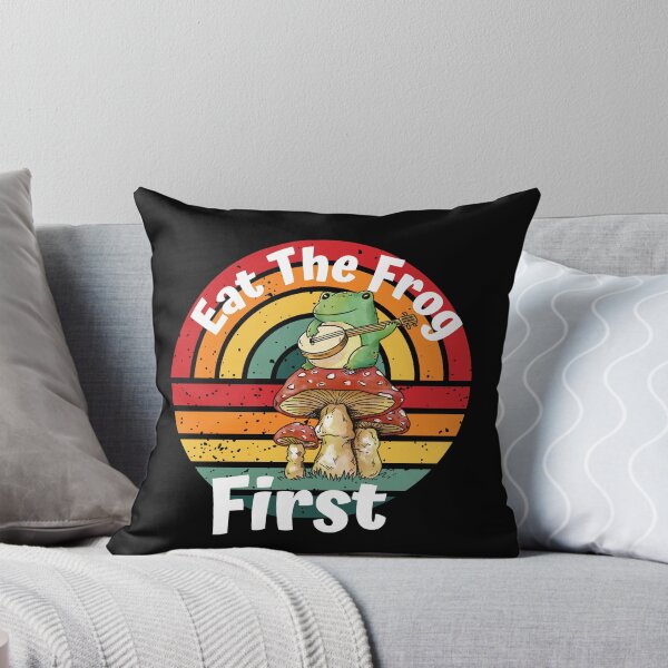 Item preview, Eat The Frog First - Vintage Comic Time - Your own style  designed and sold by Akimatax ✯✯✯✯✯.