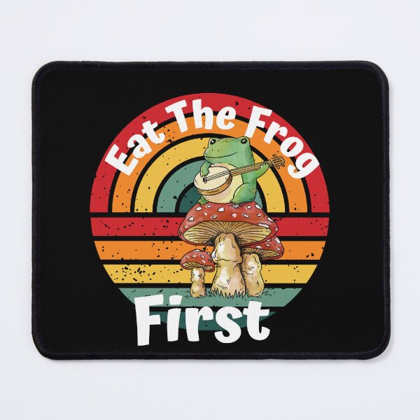 Item preview, Eat The Frog First - Vintage Comic Time - Your own style  designed and sold by Akimatax ✯✯✯✯✯.