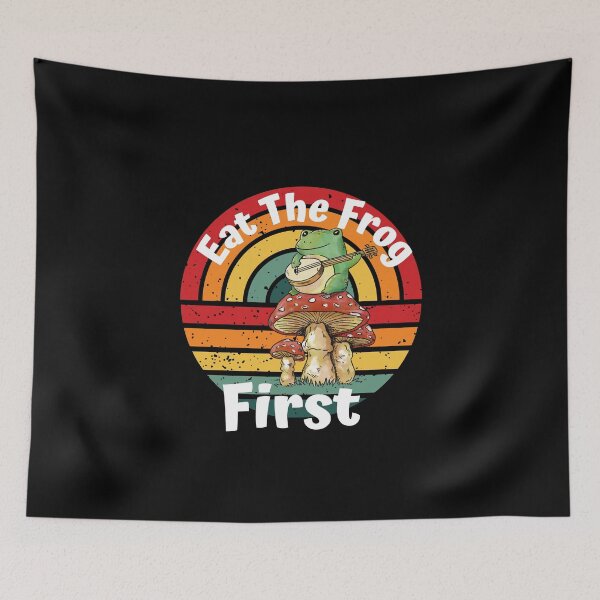 Item preview, Eat The Frog First - Vintage Comic Time - Your own style  designed and sold by Akimatax ✯✯✯✯✯.