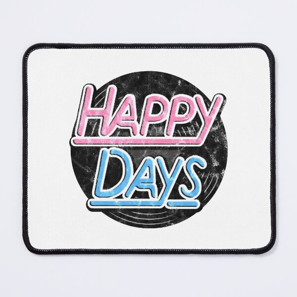 Item preview, Happy Days (Worn Look) designed and sold by UrsaSundries.