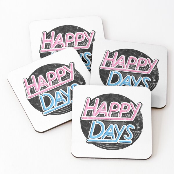 Item preview, Happy Days (Worn Look) designed and sold by UrsaSundries.