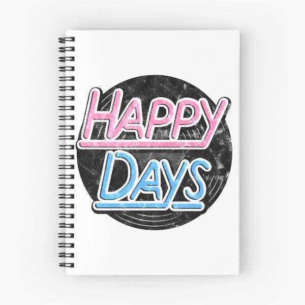 Item preview, Happy Days (Worn Look) designed and sold by UrsaSundries.