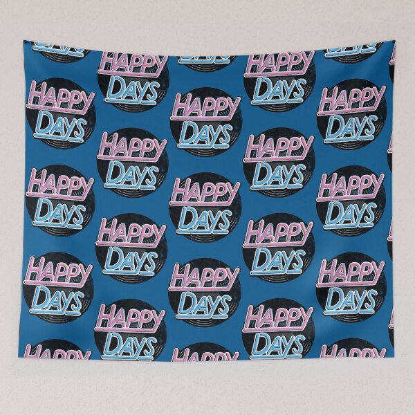 Item preview, Happy Days (Worn Look) designed and sold by UrsaSundries.