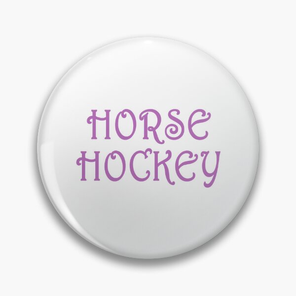 Item preview, Horse Hockey, funny saying. Potterisms catch phrases designed and sold by UrsaSundries.