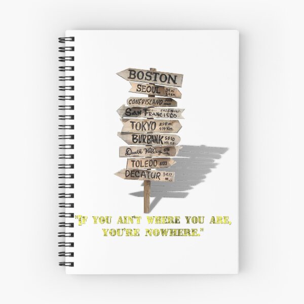 Item preview, If You Ain_t Where You Are, You_re Nowhere designed and sold by UrsaSundries.