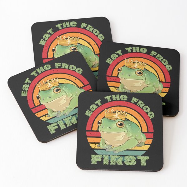 Item preview, Eat The Frog First - Vintage Comic Time - Your own style  designed and sold by Akimatax ✯✯✯✯✯.