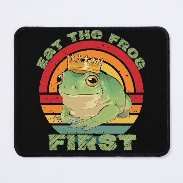 Item preview, Eat The Frog First - Vintage Comic Time - Your own style  designed and sold by Akimatax ✯✯✯✯✯.