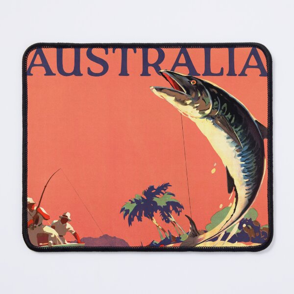 Item preview, AUSTRALIA Great Barrier Coral Reef 1935 Vintage Travel Tourism Poster Art by James Northfield designed and sold by retroposters.