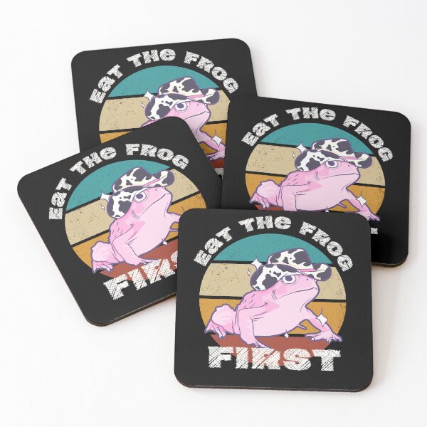 Item preview, Eat The Frog First - Vintage Comic Time - Your own style  designed and sold by Akimatax ✯✯✯✯✯.
