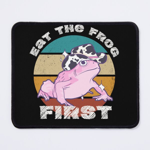 Item preview, Eat The Frog First - Vintage Comic Time - Your own style  designed and sold by Akimatax ✯✯✯✯✯.