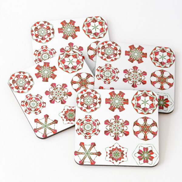 Item preview, Festive snowflake set W9.1 designed and sold by fishpressink.