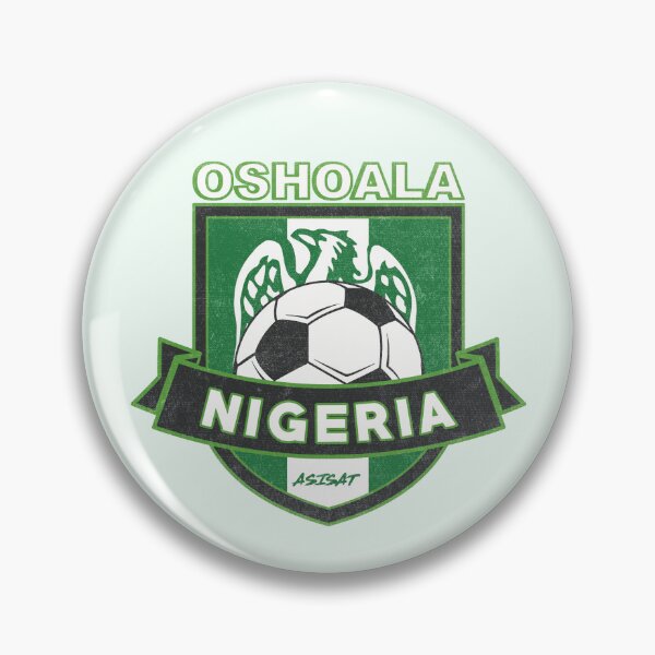 Item preview, Asisat Oshoala Nigeria Soccer Crest designed and sold by Numero14.