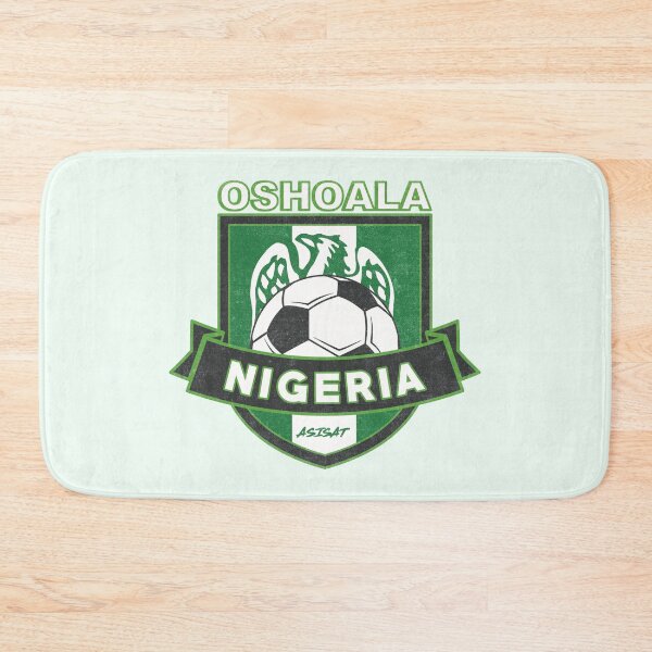 Item preview, Asisat Oshoala Nigeria Soccer Crest designed and sold by Numero14.