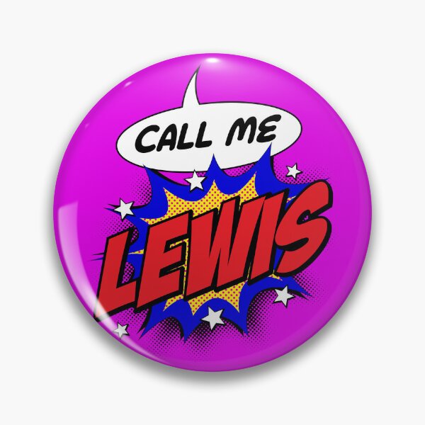 Item preview, Personalised Call Me Lewis Pop Art Comic Design designed and sold by CandOCreative.