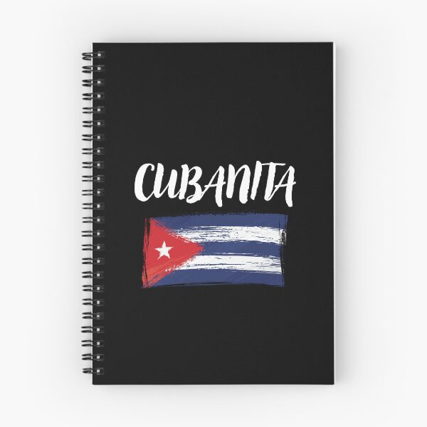 Item preview, Cubanita Cuban Flag Lettering T Shirt designed and sold by Suzy Perez Art.