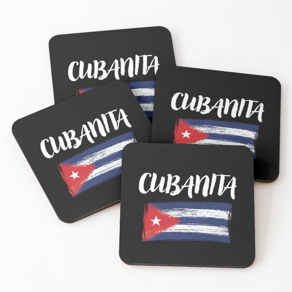 Item preview, Cubanita Cuban Flag Lettering T Shirt designed and sold by Suzy Perez Art.