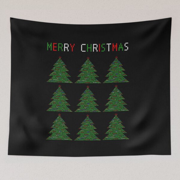 Item preview, Christmas tree code,Javascript merry christmas designed and sold by T-Look.