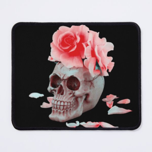 Item preview, bones and botany peach skull designed and sold by TjsDesignsnMore.
