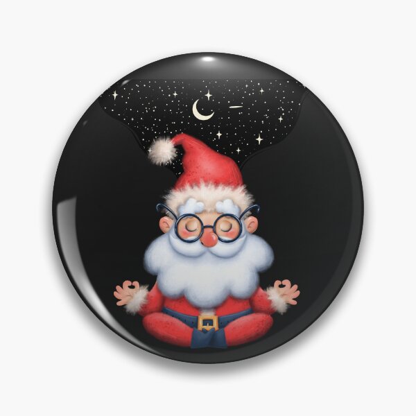 Item preview, Meditating Santa,  designed and sold by creativefun22.