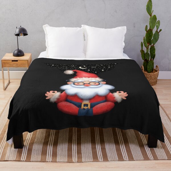 Item preview, Meditating Santa, designed and sold by creativefun22.