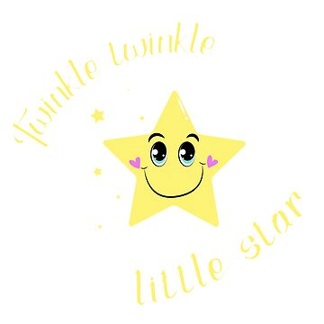 Twinkle Twinkle Little Star Sticker for Sale by KleineStar