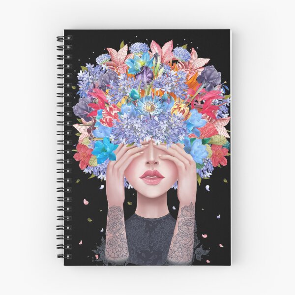 Item preview, Blooming mind on black designed and sold by Valeriya Korenkova Kodamorkovkart.