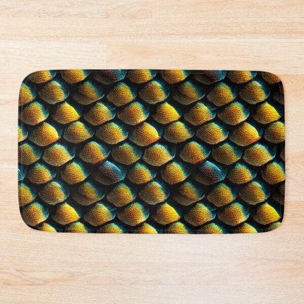 Item preview, Pattern of fish scales underwater designed and sold by Stepan Melnikov | Midpatterns.