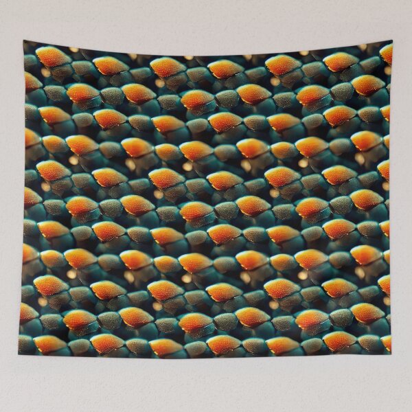 Item preview, Pattern of fish scales underwater II designed and sold by Stepan Melnikov | Midpatterns.
